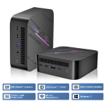 Blackview MP100 Mini PC AMD R7 5700U 8-tuumaline 16-l&otilde;imeline miniarvuti 16GB /32GB DDR4 512GB/1TB SSD miniarvuti arvuti 32GB+1TB must