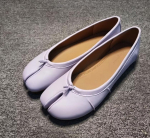 2026 Eraldatud varbad Naiste Baleriinad Moodsad Tabi Kingad Vabaaja Slip-on Loaferid Daamide Volditud Nahast Espadrillid Zapatillas Mujer 38 lavendel