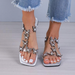 Rhinestone Butterfly sandaalid Naistele uus suvine suur suur kerge sussid pidulik pidu puhkus rannas vabaajajalatsid 36
