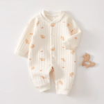 Jingqi Beebi Romper - Tepitud Beebi Ronimis&uuml;likond Kevadeks, S&uuml;giseks ja Talveks 66 cm (Size runs small, order one size larger)