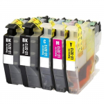 LiCai Cartouche d'encre compatible 5PK LC3213 pour Brother DCP-J572DW/J772DW/J774DW, MFC-J491DW/J497DW/J890DW/J895DW