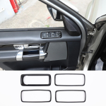 Land Rover Discovery 4 2010-2016 jaoks ABS Must Sisekujunduse Komplekt Armatuurlaud Konsool K&auml;igukangi Paneeli Dekoratiivsed Katte Liistud Kleebised