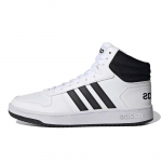 Adidas Hoops 2.0 Mid 'Valge Must' Tossud FY8617 40⅔