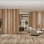 3D Veekindel Isekleepuv Stereo Ruuduline Seinapaneel Dekoor 60*300 cm