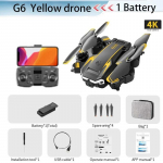 2025 S6 PLUS Professionaalne droon 8K k&otilde;rglahutuslik ESC Kahekordne kaamera &Otilde;hufotograafia 5G WIFI GPS Takistuste v&auml;ltimine Droon 5000M Neljarootoriline helikopter 4K camera-1 B roheline