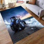 Suure masina traktori seeria muster Suur vaip kodu elutuppa laste magamistuppa, diivani uksematt p&otilde;randamatik libisemisvastane dekoratiivmatt 60*90cm