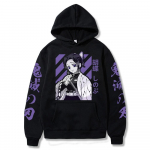 Demon Slayer Shinobu Kochou Graafilised kapuutsid Kimetsu No Yaiba Anime Hoodie Kevadised Soe Pullover Pusad Harajuku Lahtised Topid 3XL
