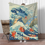 Pokemon Multikas Retro Charizard Anime Flanellitekk Pikachu Kujud Kodu Diivan L&otilde;unapausi Tekid Lapsed &Otilde;pilane Laste Kingitused 30x40in