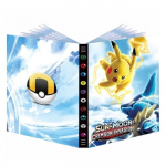 Kaardikogumiku vihik - Pikachu - 24 lehte - 9 kaarti lehe kohta - Kollane plastik kollane