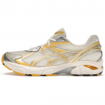 KITH x ASICS GT 2160 Kulumiskindlad madalad jooksujalatsid Unisex Valge Kollane Tennised 1203A994-100 44