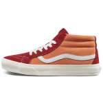 Vans Sk8 mid Retro Keskmise k&otilde;rgusega Vabaaja rula kingad Unisex Punane Oranž Spleissing 'Orange Red' Vans VN0A391FTEV 37