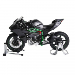 Pihusta 1/9 Kawasaki H2R H2 Ninja Sulamist Metallist Valatud Mootorratta Mudel Puhkusekingitus Kogumisobjektid Hobiarmastajatele Arvutilaud must