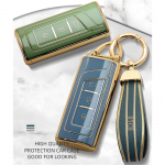 Luksuslik Golden Edge kaugjuhtimispuldi auto v&otilde;tme&uuml;mbris, t&auml;ielik kate GAC Trumpchi GS4 M6 GS5 GA8 GS8 GA6 GS7 M8 GS3 GA4 Auto jaoks C Only Key Case