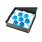 7 tk/komplekt Dragon Ball Z 7 Stars Crystal Ball Dragonball 4,3 cm karp oranž