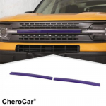 Purple Front Grille ert Cover Trim Accessories For Ford Bronco Sport +