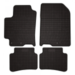 Dywaniki samochodowe gumowe do: Kia Stonic crossover (2017-) - czarne, dopasowane