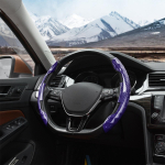 Car steering wheel cover suitable for Volkswagen Golf 7 Mk7 Touran Up new Polo Jetta Passat B8 Tiguan accessories lilla