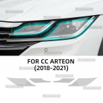Volkswagen CC Arteon 2018 jaoks Auto Esitulede Kile L&auml;bipaistev Suitsutatud Kaitse Kriimustusvastane Kleebis V&auml;lisosa TPU Kleebis clear film