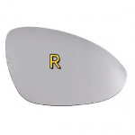 Car wide angle heated mirror glass for PORSCHE CAYENNE   2024 Car heated rearview mirror right