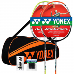 YONEX t&auml;iss&uuml;sinikust sulgpallireketite paarikomplekt
