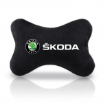 Auto kaelapadi kohev peatoe kaitsja universaalne peatoe seljapadi Skoda FABIA YETI KAMIQ KODIAQ SUPERB RAPID printed