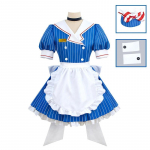 Miku Cosplay Kost&uuml;&uuml;mid Anime Mesmerizer &Uuml;likond Halloweeni J&otilde;ulude Karnevali Peo Riietus Naistele S
