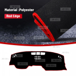 For MAZDA 6 GL 2018-2024 Car Dashmat Anti-UV Dashboard Cover Dash Mat Sunshade Carpet Protective Polyester blanket Accessories Right rudder driving