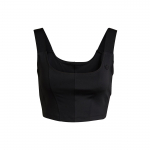 Adidas Originals Adicolor korsett-top Vabaaja Hingav Jooga Fitness Vest Naiste topid Must H43938 30