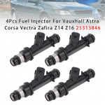 4 tk K&uuml;tusepihusti Vauxhall Astra Corsa Vectra Zafira Z14 Z16 25313846 jaoks