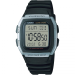 Casio W-96H-1AJH Meeste k&auml;ekell, Must, Casio Collection [Ametlik Jaapani toode]