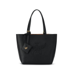 MCM Himmel Loorberilehe Logoga Reljeefne Muster Nahast T&otilde;stekott Naiste t&otilde;stekotid Must MWPESAC04BK001 Basic Set (Bag+Dust Bag)