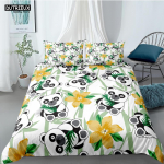 Multikas armas panda voodipesukomplektid Lastele Poiste Voodipesu Komplekt Teismelistele Kuningliku Suurusega Voodipesu Komplekt (135x200cm)