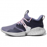 Adidas Alphabounce Instinct Slip Resistant And Breathable Low top Running Shoes Women's Purple Black D97288 42