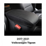 Volkswagen Tiguan 2017 2018 2019 2020 2025 Keskjuhtimispuldiga k&auml;etoe karbi kaitsekate K&auml;etoe kate Siseviimistluse lisatarvikud must