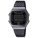 CASIO Meeste VINTAGE Seeria Must Kell ABL-100WEGG-1B ABL-100WEGG-1B Black Dial black