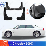 4Pcs Durable ABS Mud Flaps For Chrysler 300C 2005-2010 2007 2008 2009 Car Mud Flaps Fender Guards Easy tall Auto Accessories 2005-2010