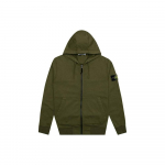 Stone Island T&auml;islukuga Huppar Tume Roheline Meeste Pealisr&otilde;ivad 741564251-V0058 L
