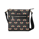 Gucci Bestiary Mesilase Prindiga L&otilde;uendi ja Nahast Crossbody Kott Meeste kotid Must Hall 681021-UIEBN-1058 Basic Set (Bag+Dust Bag)