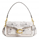 Coach X Peanuts Snoopy koost&ouml;&ouml; Tabby 26 logomustriga tr&uuml;kitud nahast k&auml;ekott Naiste k&auml;ekotid Kriidivalge CCB04-B4CAH Basic Set (Bag+Dust Bag)