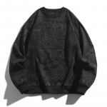 S&uuml;gis-talv pluss suuruses trend t&auml;isprindiga anime kapuutsiga dressipluus meestele, l&otilde;dva l&otilde;ikega 8XL