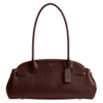 Coach Empire Carryall 34 Nahast T&otilde;mblukuga K&auml;e- ja &Otilde;lakott Suur Naiste kotid Vaher CCM57-B4MPL Basic Set (Bag+Dust Bag)