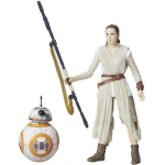 Star Wars Black Seriesi figuur Rey 6-tolline & BB-8 must