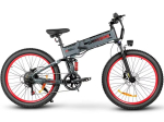 Ebike Samebike LO26Plus folding electric bike, 26 inch mountain bike, equipped with 48V 15Ah detachable battery European cargo hold 1000W 48V 15Ah hall v&auml;rv