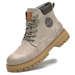 Talvine Soe Pl&uuml;&uuml;s Mood Meeste Nahast Kauboi Saapad V&auml;litingimustes Vabaaja Nahast K&auml;sit&ouml;&ouml; Tossud Noorte Kingad Kollased Meeste Reisisaapad 37 hall v&auml;rv