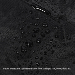 Veekindel Tolmukindel Lauatennise Lauad Terrass Pikad Lauad Kate Lauatennise Laua Kate V&auml;lihoov Terrass 280*153*73cm