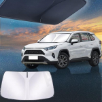 Toyota RAV4 Autole Tuuleklaasi P&auml;ikesekate Blokeerib UV-kiirguse Peegeldaja Autoklaasi Varikatus Kate Kokkupandav P&auml;ikesevari 1 tk