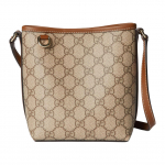 Gucci GG L&otilde;uend Nahast Kopp Crossbody Kott Beež Pruun Igap&auml;evane S&otilde;it Reisimine 847090-FAEUC-9758 Gift Set(Basic Set+Box+Shopping Bag)
