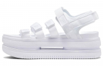 Nike Ikooniline Klassikaline Sandaal Valge Valge Valge Naiste DH0223-100 36.5