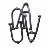 ATV l&ouml;&ouml;gikindel rannak&auml;ru vedrustus: &Uuml;lemine/alumine kiikhoob kuulliigendiga, Neljarattalise kardi esiosa L/P &otilde;&otilde;tshoob Shockproof Big Upper Left Rocker Arm, 1 piece