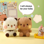 Originaalne armas Bubu Dudu pl&uuml;&uuml;sist v&otilde;tmehoidja Super pl&uuml;&uuml;sist animatsiooni koti ripats Kawaii t&auml;idisega nukk Pl&uuml;&uuml;sist pl&uuml;&uuml;sist lisatarvikud Paarikingitused white